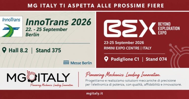MG ITALY TI ASPETTA ALLE PROSSIME FIERE